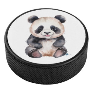 Couleur d'eau pour bébé panda
