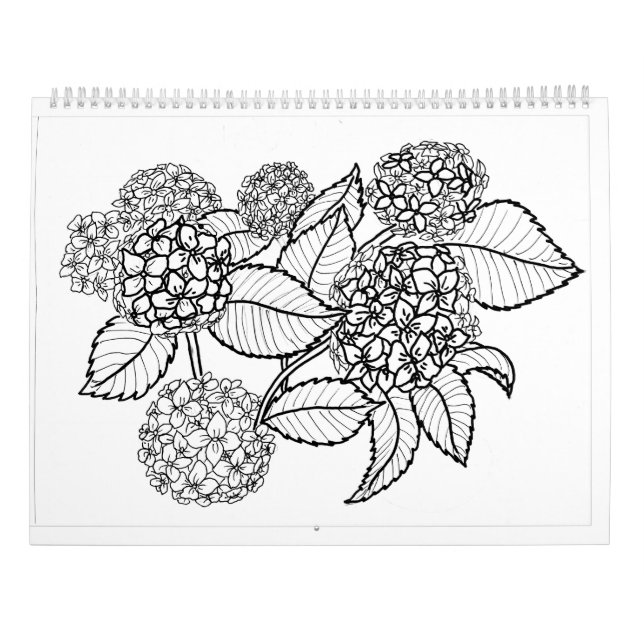 Couleur du calendrier de coloration de votre calen (Dos)