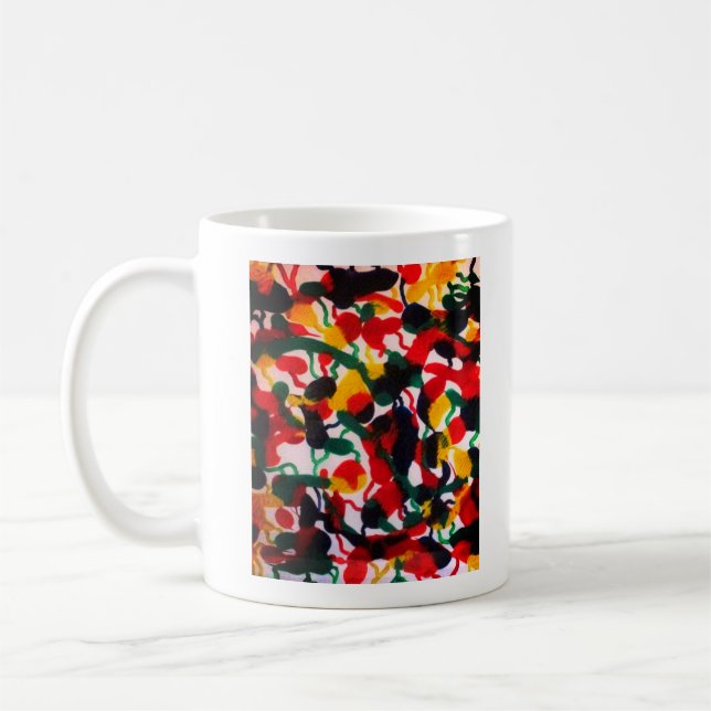 Couleur du voyage - Mug Abstrait (Gauche)
