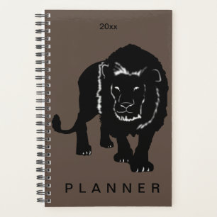 Couleur et année personnalisées du Lion Planner