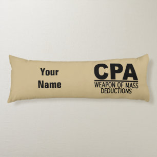 Couleur et nom personnalisés CPA coussin de corps