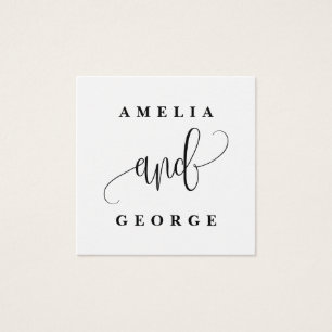 COULEUR MODIFIABLE Mariage Faveur Tags #LCC