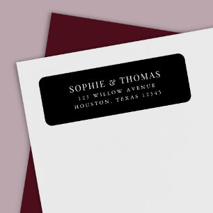 Couleur modifiable Moderne Classic Adresse de reto