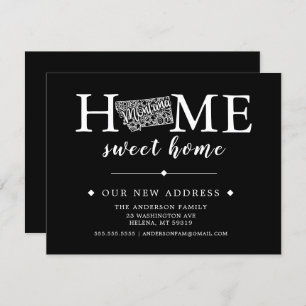 Couleur modifiable MONTANA Moving Faire-part