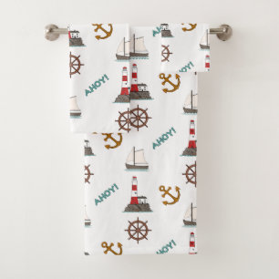 Couleur Motif illustrative de voile sur blanc