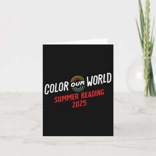 Couleur Notre Programme Mondial de Lecture Été 202