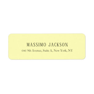 Couleur pastel personnalisée nom minimaliste perso