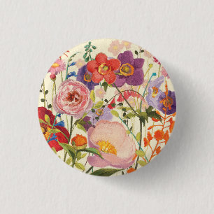 Couleur Printemps 1 Inch Round Button