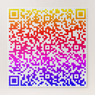 Couleur QR Code Scan Puzzle votre cadeau personnal