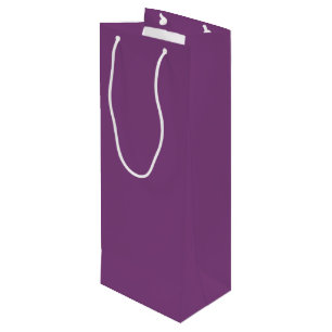 Couleur tendance - Sac cadeau Vin Plum Purple