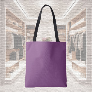Couleur tendance - Sac fourre-tout pourpre prune