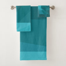 Couleur turquoise géométrique moderne