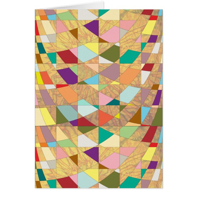 Couleurs Abstraites éclatement du soleil (Devant)