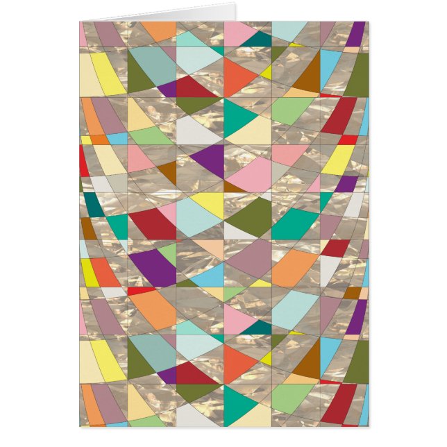 Couleurs Abstraites or (Devant)