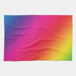 Couleurs arc-en-ciel Serviette de cuisine
