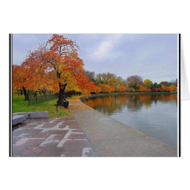 Couleurs d'automne de la piscine marémotrice (Devant horizontal)