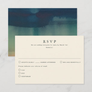 Couleurs d'automne Mariage Cartes RSVP