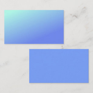 Couleurs de Carte de visite standard bleu