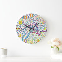 Couleurs de cheval de la vie, Horloge
