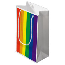 Couleurs de fioriture sac cadeau arc-en-ciel