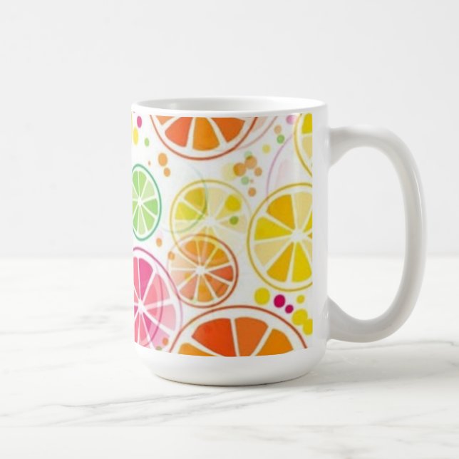 Couleurs de fruits d'été Mug (Droite)