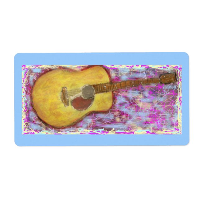 Couleurs de guitare acoustique (Devant)