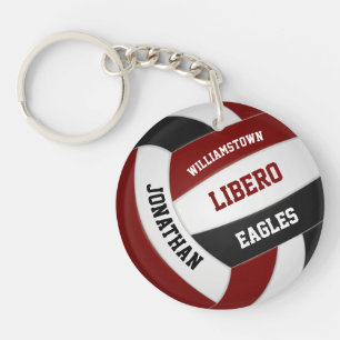 Couleurs de l'équipe noire de Maroon volleyball pe