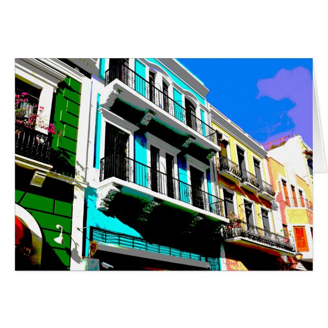 Couleurs de Porto Rico (Devant Horizontal)