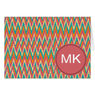 couleurs d'épice de conception de zigzag d'iKat