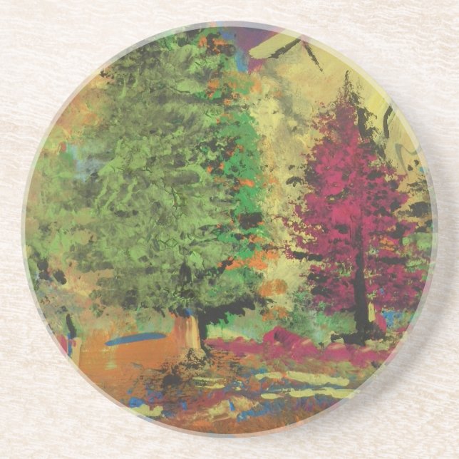 Couleurs des alpes 2 coaster (Front)