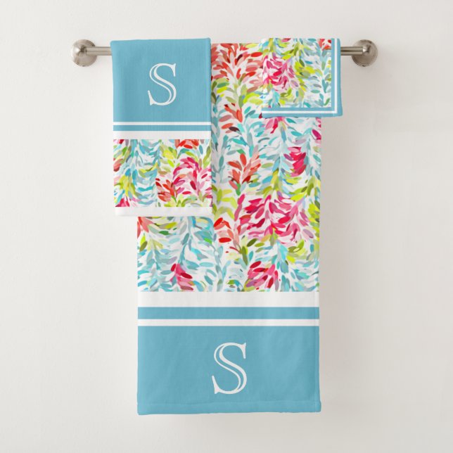 Couleurs d'été funky Peinture Splatter Motif perso (En situation)