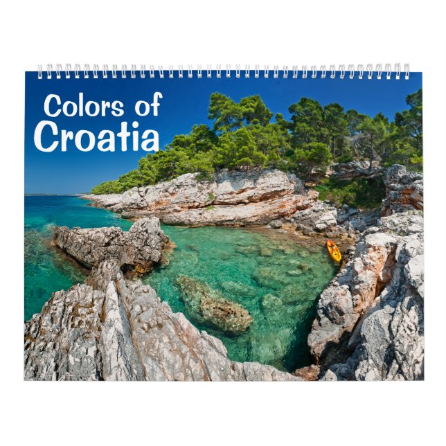 Couleurs du calendrier 2013 de photo de la Croatie (Protection)