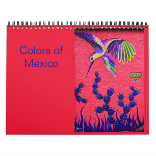 Couleurs du calendrier Oaxaca