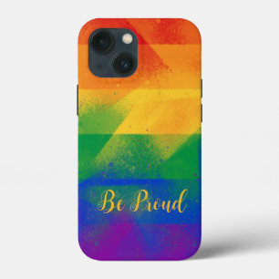 Couleurs du drapeau LGBTQ+ coque iphone Coque-Mate