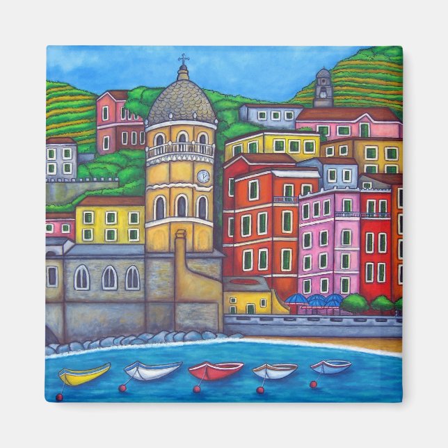 Couleurs du Magnet Vernazza (Devant)