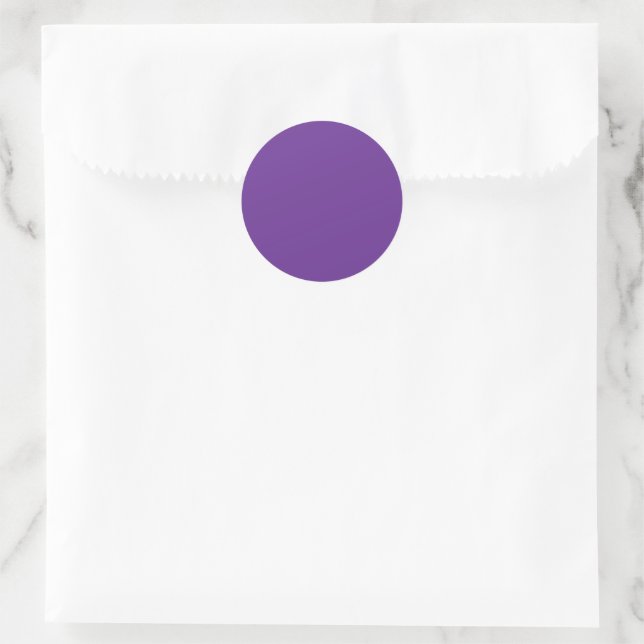 Couleurs éffrayantes - Stickers violets (Sac)