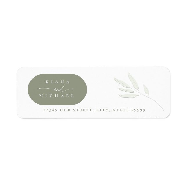 Couleurs Eucalyptus Mariage Vert ID901 (Devant)