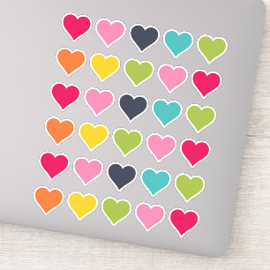 Couleurs joyeuses Stickers de planificateur card