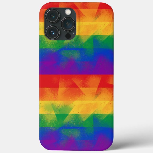 Couleurs LGBTQ+ Indicateur Coque-Mate coque iphone (Verso)