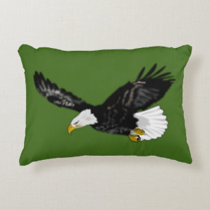 Couleurs personnalisées Accentuer Coussin avec aig