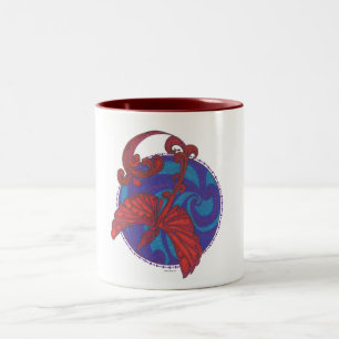 Couleurs Phoenix au-dessus de tasse de ton de l'eau 2