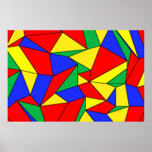 Couleurs primaires "Crees" Grande impression