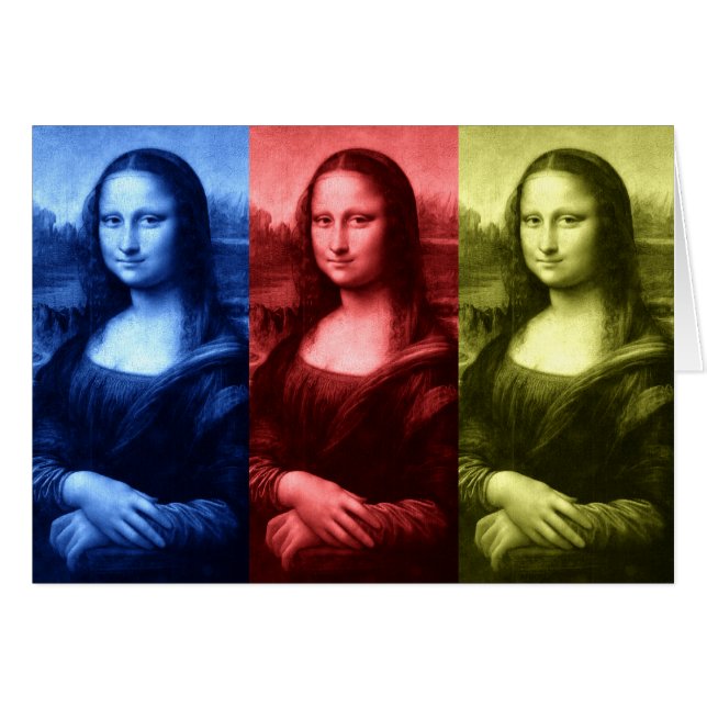 Couleurs primaires Mona Lisa (Devant horizontal)