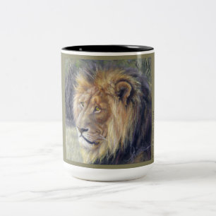 Couleurs Tasse de ton du safari 2 de lion