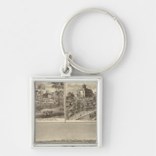 Council Bluffs Keychain