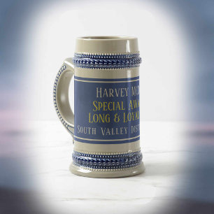 Council Long Service Award Beer Stein