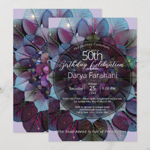 Council of Leaves   Mandala Invitation