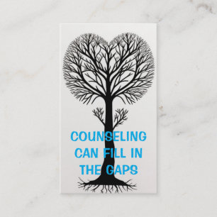 Counseling Can Fill In The Gaps Business Card