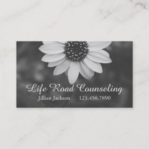 Counseling Therapist Life Coach Business Card