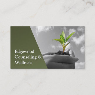 Counseling, Therapist, Spiritual, Life Coach, Business Card